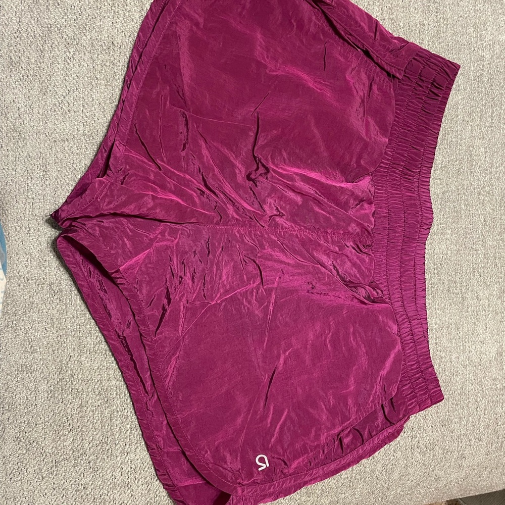 Magenta Athletic Shorts